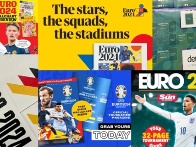 英國印刷業(yè)助力歐足聯(lián)2024歐洲杯：特刊、墻貼與創(chuàng)意促銷品齊發(fā)